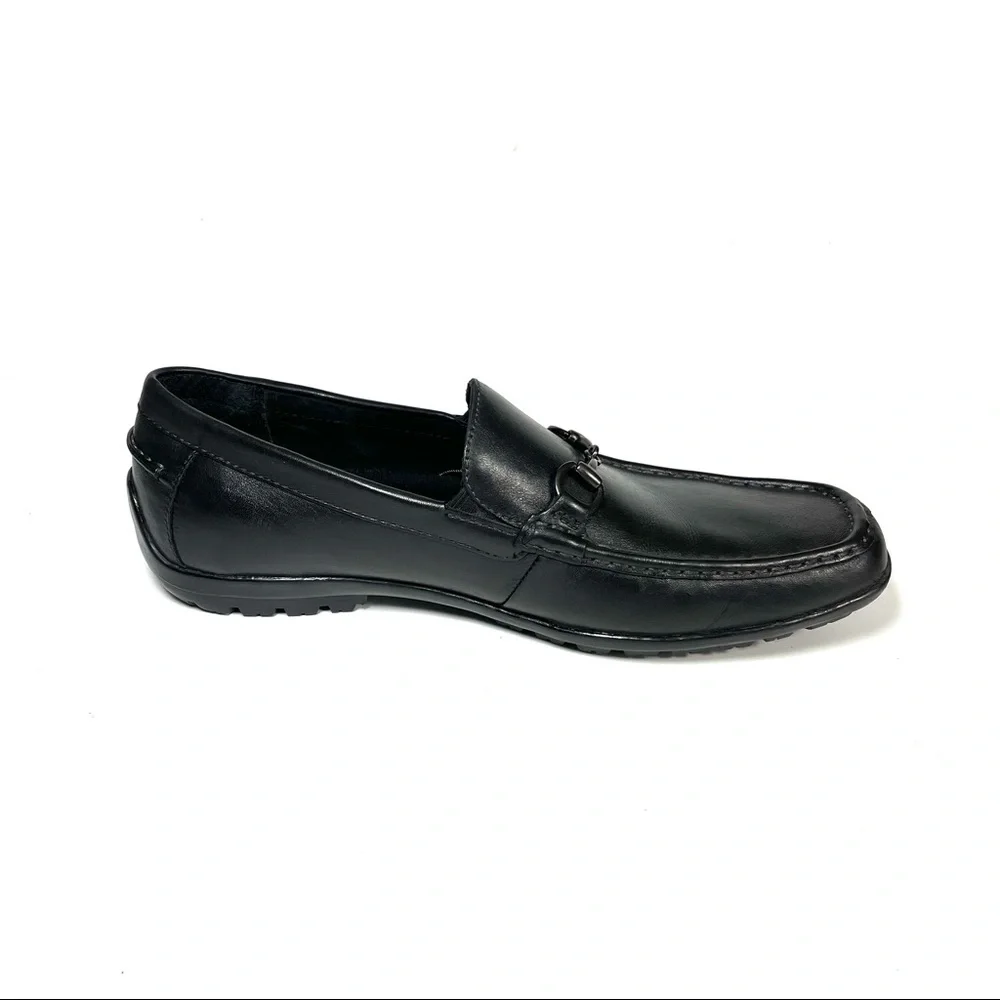 Florsheim‎ Men’s Loafers Horsebit Black Leather Size 11 D